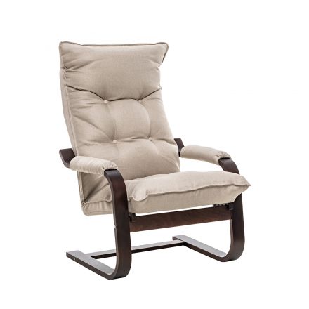 Кресло-трансформер Leset Оливер, Орех текстура, Malmo 05, Ткань Рогожка