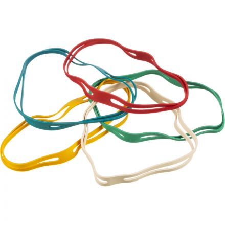 Резинка крестообразная КОМУС Х-обр,160х11х1мм,80% кауч,20% лат,25шт,асс