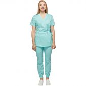Костюм для медицинского персонала жен. М24 КБР бирюзовый 52 (158-164) Костюм для медицинского персонала жен. М24 КБР бирюзовый 52 (158-164)
