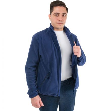 Толстовка флис цв. синий (260гр.) р. 56-58/170-176