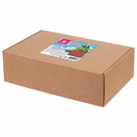 Фетровый адвент-календарь 100x50 см, 24 украшения, 31 задание + 1 в подарок, 3 м гирлянда, ЗОЛОТАЯ СКАЗКА, 592140