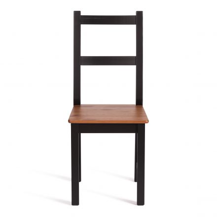 Стул Соната / Sonata chair массив сосны, 41х50х95 см, антик/чёрный