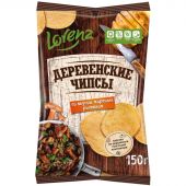 Чипсы картофельные Lorenz Деревенские со вкусом жареных рыжиков 150г