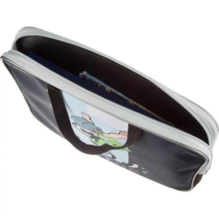 Папка для тетрадей №1School Velo А4 на молнии с ручками,ткань,40мм,ПМД-2-20