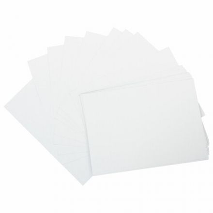 Картон белый А4 немелованный, 200 листов, в коробе, BRAUBERG, 210х297 мм, 116633