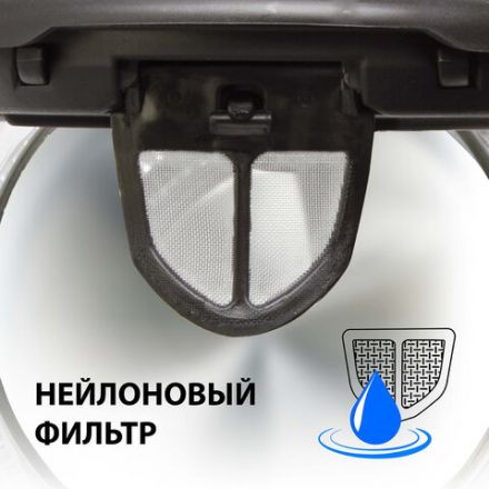 Чайник SONNEN KT-1788, 1,7 л, 2200 Вт, закрытый нагревательный элемент, стекло, черный, подсветка, 454349