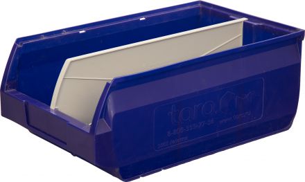 Разделитель по длине для ящика 5005 серый литьевой PP