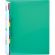 Папка на 2-х кольцах Attache Diagonal 25 мм зеленая до 170 листов (пластик 0.6 мм)
