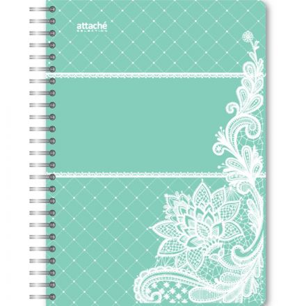 Бизнес-тетрадь Attache Selection Амели А5 60 листов в клетку на спирали (150х210 мм)