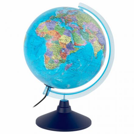 Глобус политический / звездного неба GLOBEN, 25 см, с подсветкой, Ке012500278