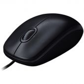 Мышь компьютерная Logitech M100 Dark/Grey 910-005006 проводная