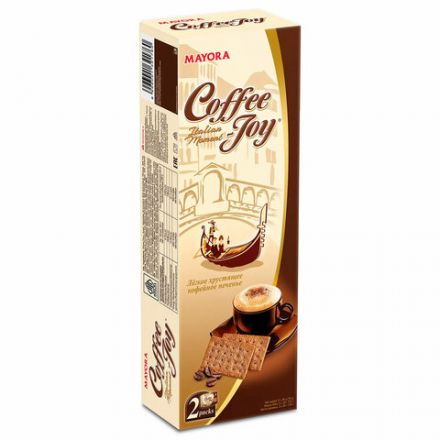 Печенье песочное "Coffee Joy" с кофейным вкусом 78 г, ИНДОНЕЗИЯ