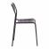 Стул ADDE (mod. C-049) металл/пластик, 39 х 49 х 78 см, Black(черный) разборный