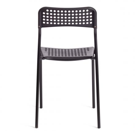 Стул ADDE (mod. C-049) металл/пластик, 39 х 49 х 78 см, Black(черный) разборный