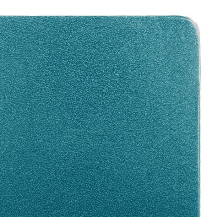 Блокнот А5 (148х218 мм), BRAUBERG ULTRA, балакрон, 80 г/м2, комбинированный блок, 100 л., бирюза, 113071