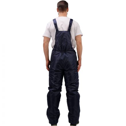 Полукомбинезон рабочий зимний утепленный з38-ПК т.син (р.52-54) 170-176