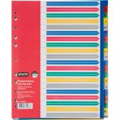 Разделитель листов Attache Selection A4+ пластик 20 листов (алфавитный)