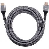 Кабель HDMI 19M/M,ver. 2.1 8KX60Hz (Econom) оплетка 5m iOpen <ACG859A-5.0