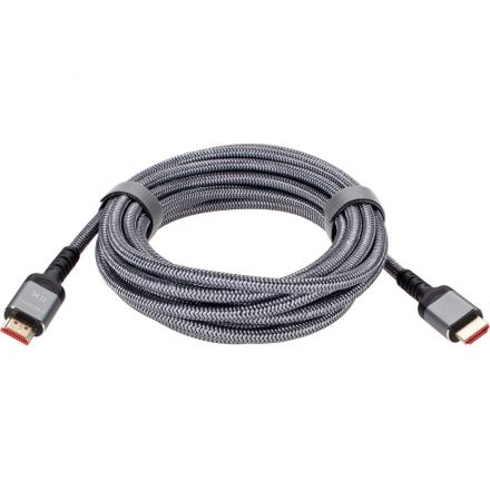 Кабель HDMI 19M/M,ver. 2.1 8KX60Hz (Econom) оплетка 5m iOpen <ACG859A-5.0