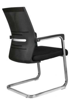 Кресло Like RCH D818 Чёрная сетка на полозьях