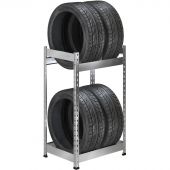 Стеллаж металлический SB 1153х688х525 для хранения 4 шин оцинк
