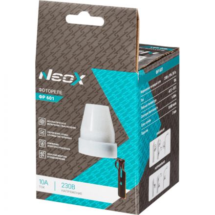 Фотореле ФР 601 10А NEOX