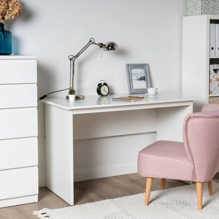 Стол компьютерный  ШС_Стол письменный Кастор 120х65 белый