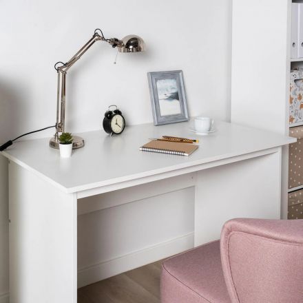 Стол компьютерный  ШС_Стол письменный Кастор 120х65 белый