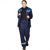 Костюм рабочий летний л05-КБР жен син/вас (р.44-46) 158-164 (Арсенал-СП)