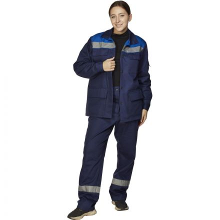 Костюм рабочий летний л05-КБР жен син/вас (р.44-46) 158-164 (Арсенал-СП) Костюм рабочий летний л05-КБР жен син/вас (р.44-46) 158-164 (Арсенал-СП)