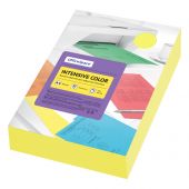 Бумага цветная OfficeSpace "Intensive Color", А4, 80г/м2, 500л., (желтый)