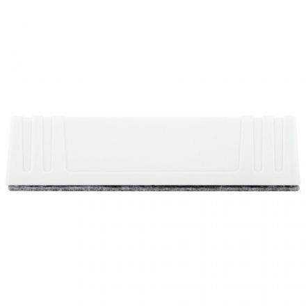 Стиратель магнитный для доски (45х145 мм) + 5 сменных салфеток, BRAUBERG "Standard", цвет белый, 238792