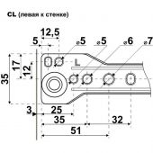 Направляющие УЗК_ StahlBuro роликовые 300/0,8 мм (15918) белый 2шт/уп