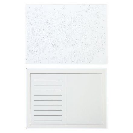 Картина по номерам 15х20 см, ЮНЛАНДИЯ "Лучшие друзья", на холсте, акрил, кисти, 662500