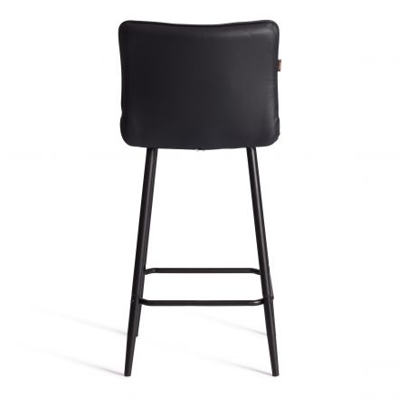 Полубарный стул Bari/Бари экокожа , черный, 42х55х99 см Полубарный стул Bari/Бари экокожа , черный, 42х55х99 см