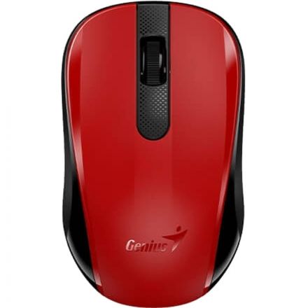 Мышь компьютерная Genius NX-8008S, беспроводная бесшумная, красный