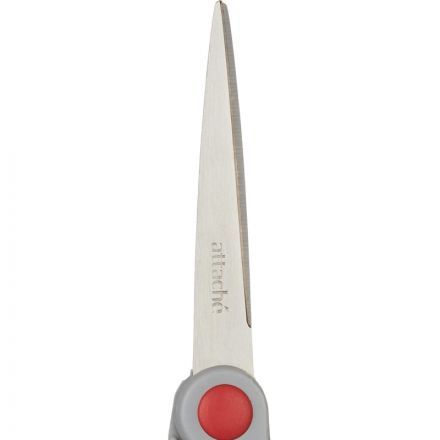 Ножницы Attache 180 мм с пластиковыми прорезиненными анатомическими ручками