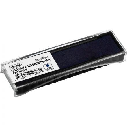 Подушка штемпельная сменная Attache синяя для артикула 1348210