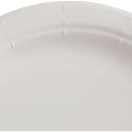 Тарелка одноразовая из ламинированной бумаги д 180 мм, 50шт/уп