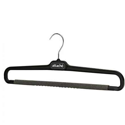 Вешалка-плечики VP_ для брюк Attache С020 с поролоном пласт,чер. р. универс Вешалка-плечики VP_ для брюк Attache С020 с поролоном пласт,чер. р. универс