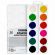Краски акварельные BRAUBERG 12 цветов "Футбол", медовые, круглые кюветы, 192565