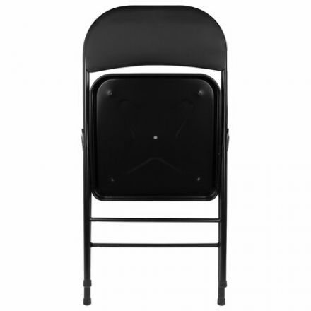 Стул складной BRABIX "Golf Plus CF-003 КОМФОРТ", черный каркас, кожзам черный, В КОРОБЕ, 533026 Стул складной BRABIX "Golf Plus CF-003 КОМФОРТ", черный каркас, кожзам черный, В КОРОБЕ, 533026