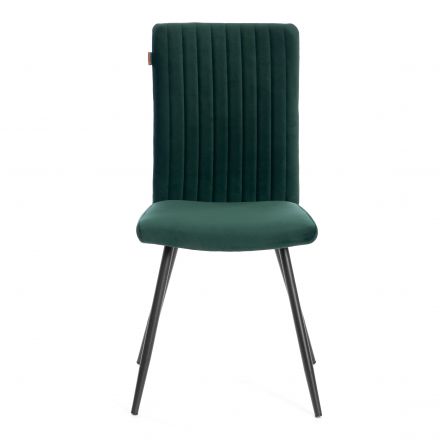 Стул обеденный Monte Carlo TREND, велюр, Deep Forest (изумруд), 49х51х93 см