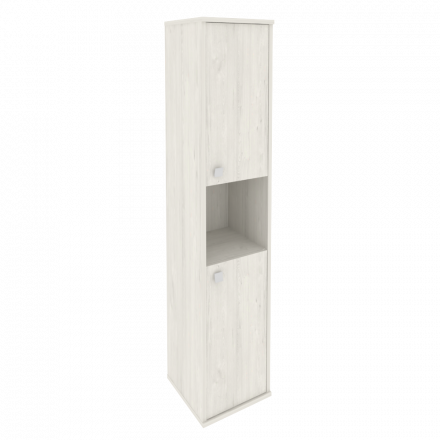 Style Шкаф высокий узкий правый Л.СУ-1.5 (R) Дуб наварра 412*410*1980