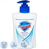 Мыло жидкое Safeguard Классическое Ослепительно белое антибактериальное 225 мл