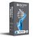 Перчатки нитриловые смотровые 50 пар (100 штук), размер 8-9, L (большой), голубые, BENOVY Nitrile Chlorinated, К