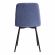 Стул CHILLY MAX / 1 шт. в упаковке Велюр/металл , 45 х 54 х 90 см , серо-голубой/черный