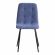 Стул CHILLY MAX / 1 шт. в упаковке Велюр/металл , 45 х 54 х 90 см , серо-голубой/черный