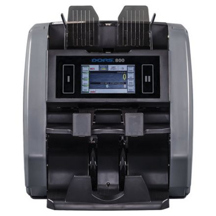 Счетчик-сортировщик банкнот DORS 800 RUB, 1500 банкнот/мин, ИК-, УФ-, магнитная детекция, FRZ-044676