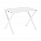 Loft Стол рабочий VR.L-SRX-1.7 Белый бриллиант/Белый металл 980*720*750